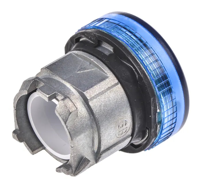 *NEW* Schneider Electric Blue Pilot Light Head, 22mm Cutout Harmony XB5 Series - Robot Hub