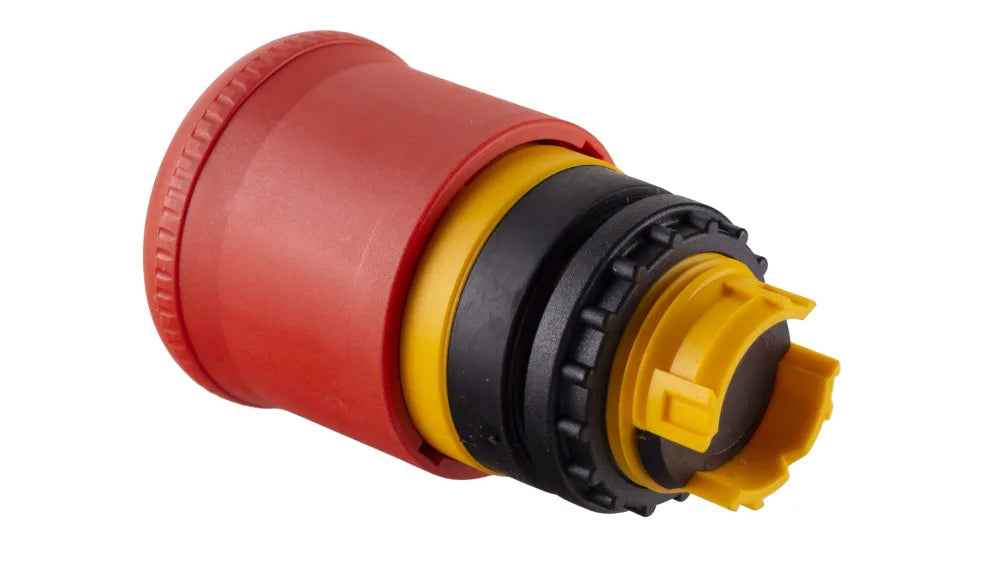 *NEW* 2 pcs - 216876 M22-PV Eaton Pull Release Emergency Stop Push Button, Panel Mount - Robot Hub