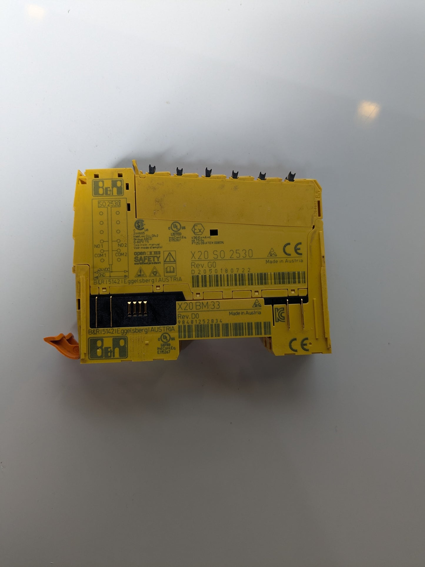 *USED* B&R X20 SO 2530 G0 Digital Output Module X20SO2530 Rev. G0 - Robot Hub