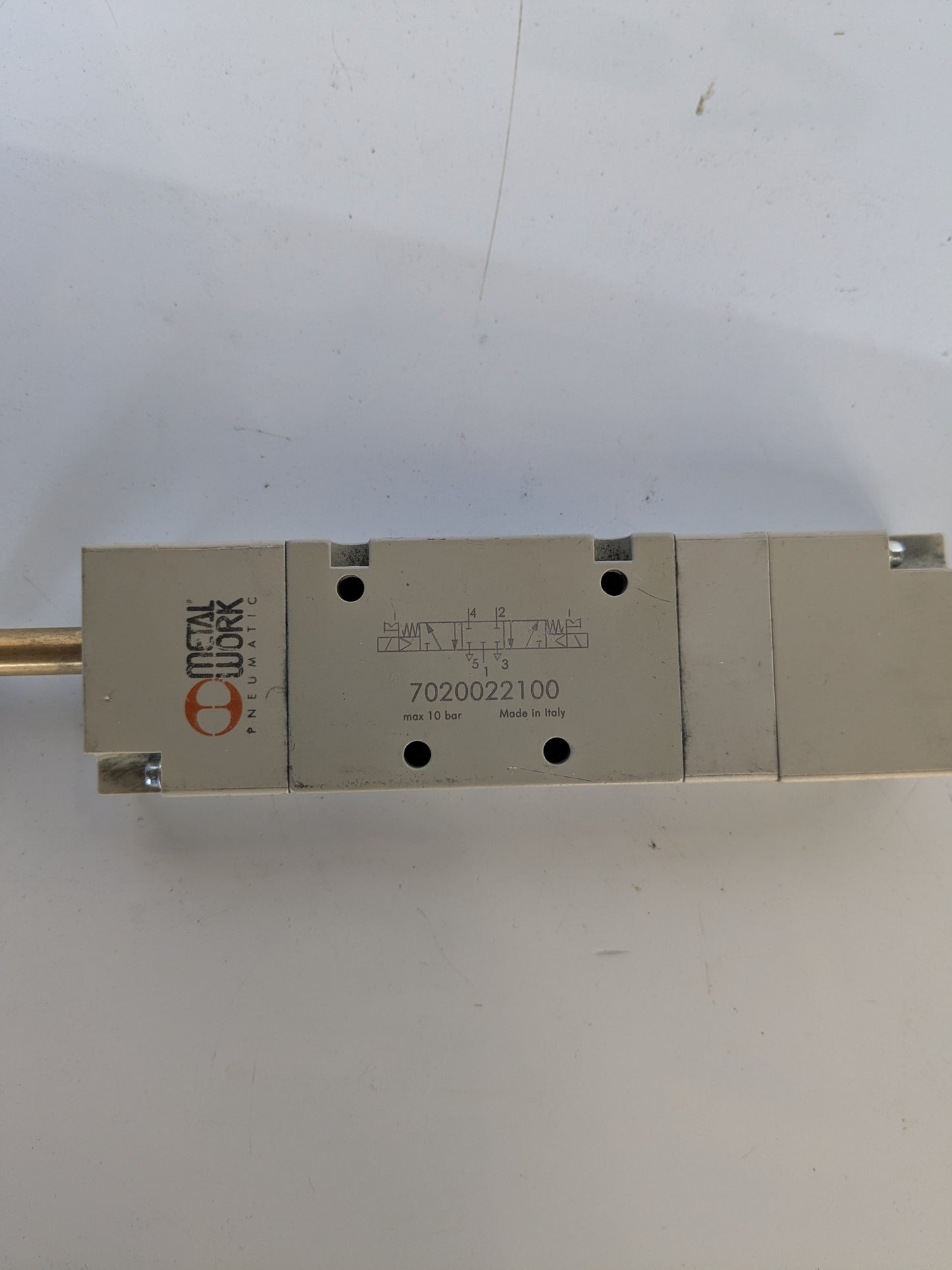 *NEW* Metal Work 5/3 G1/4 CC Solenoid/solenoid Valve - 7020022100 - Robot Hub