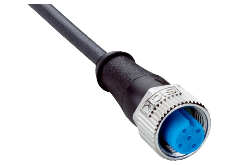 *NEW* SICK Straight Female 4 way M12 to 4 way Unterminated Sensor Actuator Cable, 5m - Robot Hub