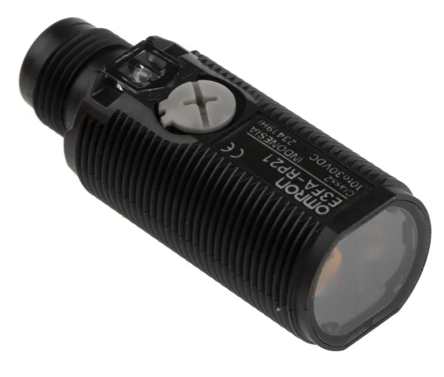*NEW* Omron Retroreflective Photoelectric Sensor, Barrel Sensor, 100 mm 4 m Detection - Robot Hub