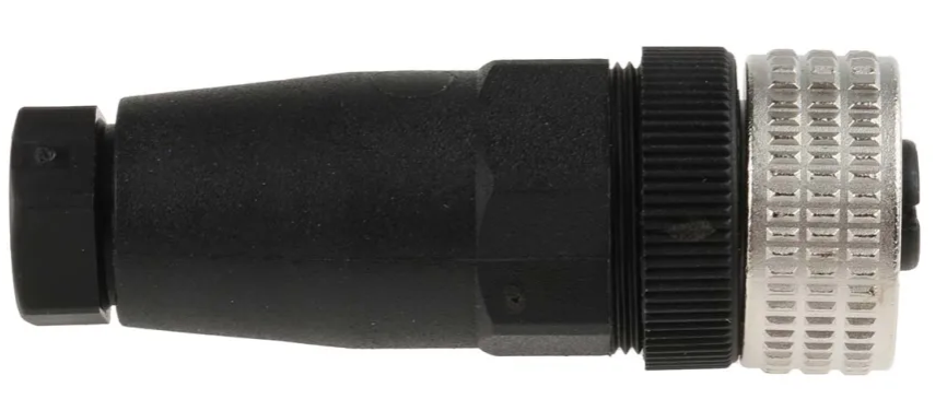 *NEW* Telemecanique Sensors Circular Connector, 5 Contacts, Cable Mount, M12 Connector - Robot Hub