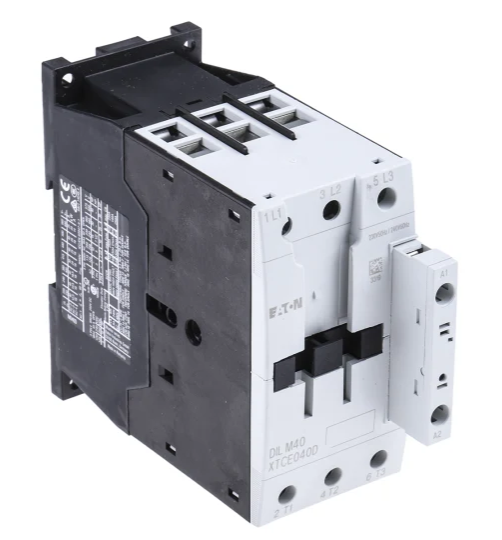 *NEW* Eaton xStart Contactor, 230 V ac Coil, 3-Pole, 40 A, 18.5 kW, 3NO, 400 V ac - Robot Hub