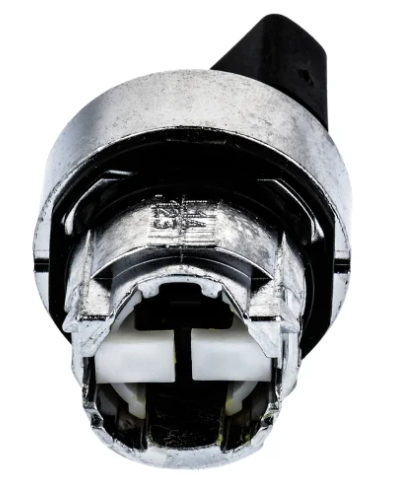 *NEW* Schneider Electric Harmony XB4 Series 2 Position Selector Switch Head, 22mm Cutout, Black Handle - Robot Hub