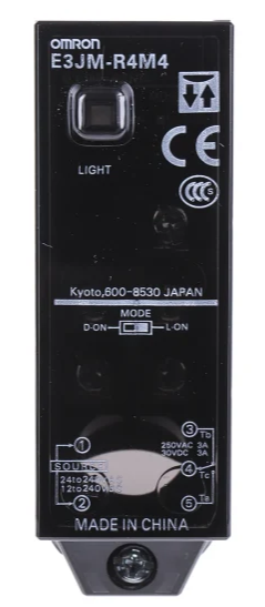 *NEW* Omron Retroreflective Photoelectric Sensor, Block Sensor, 4 m Detection Range - Robot Hub