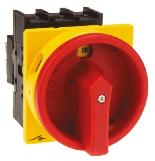 *NEW* Eaton 3P Pole Panel Mount Isolator Switch - 32A Maximum Current, 15kW Power Rating, IP65 - Robot Hub