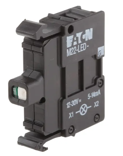 *NEW* Eaton M22 Series Light Block, 12 30V ac/dc, White Light - Robot Hub