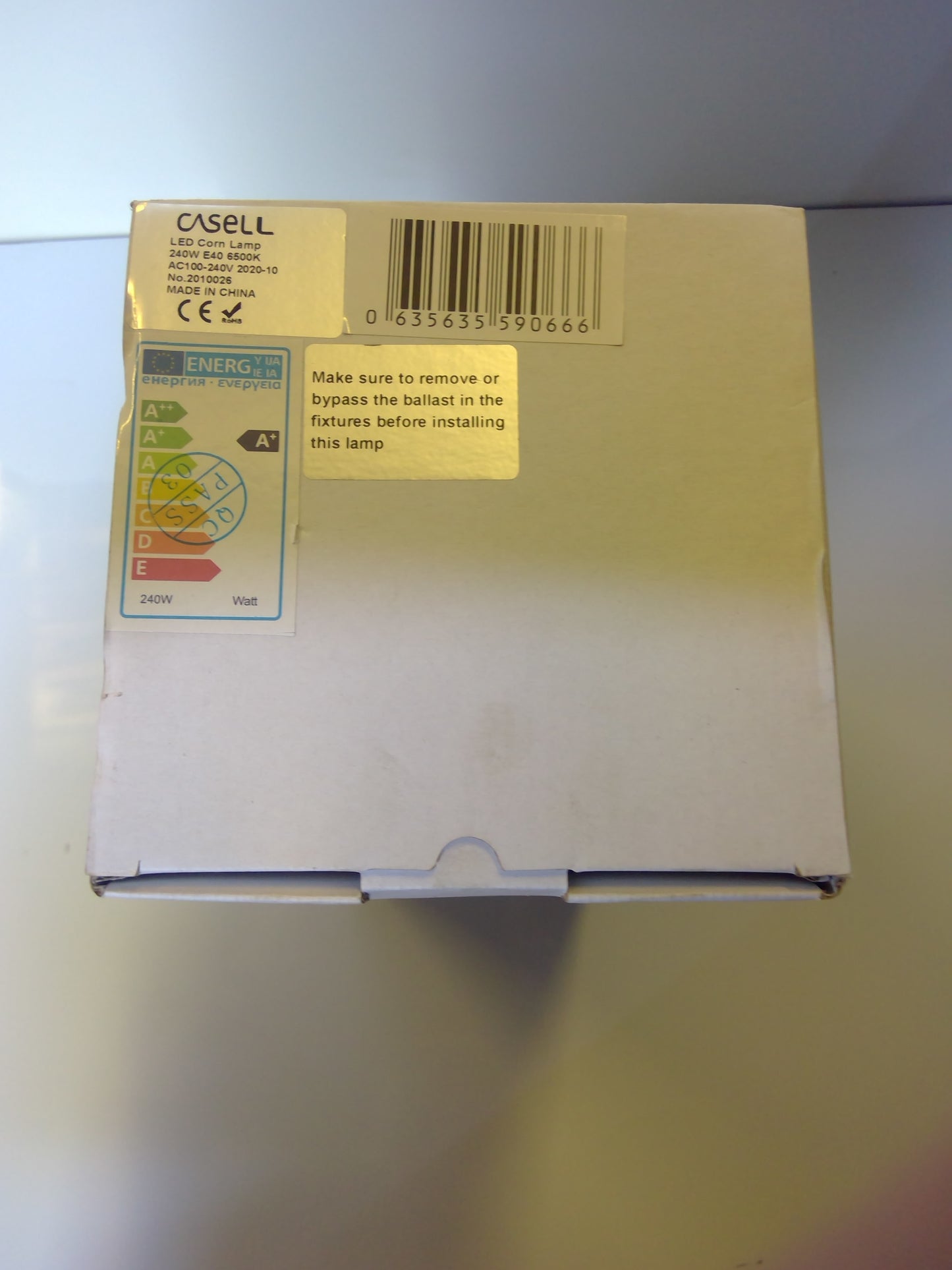 *NEW* Casell LED Corn Light 240W E40 6500K - Robot Hub