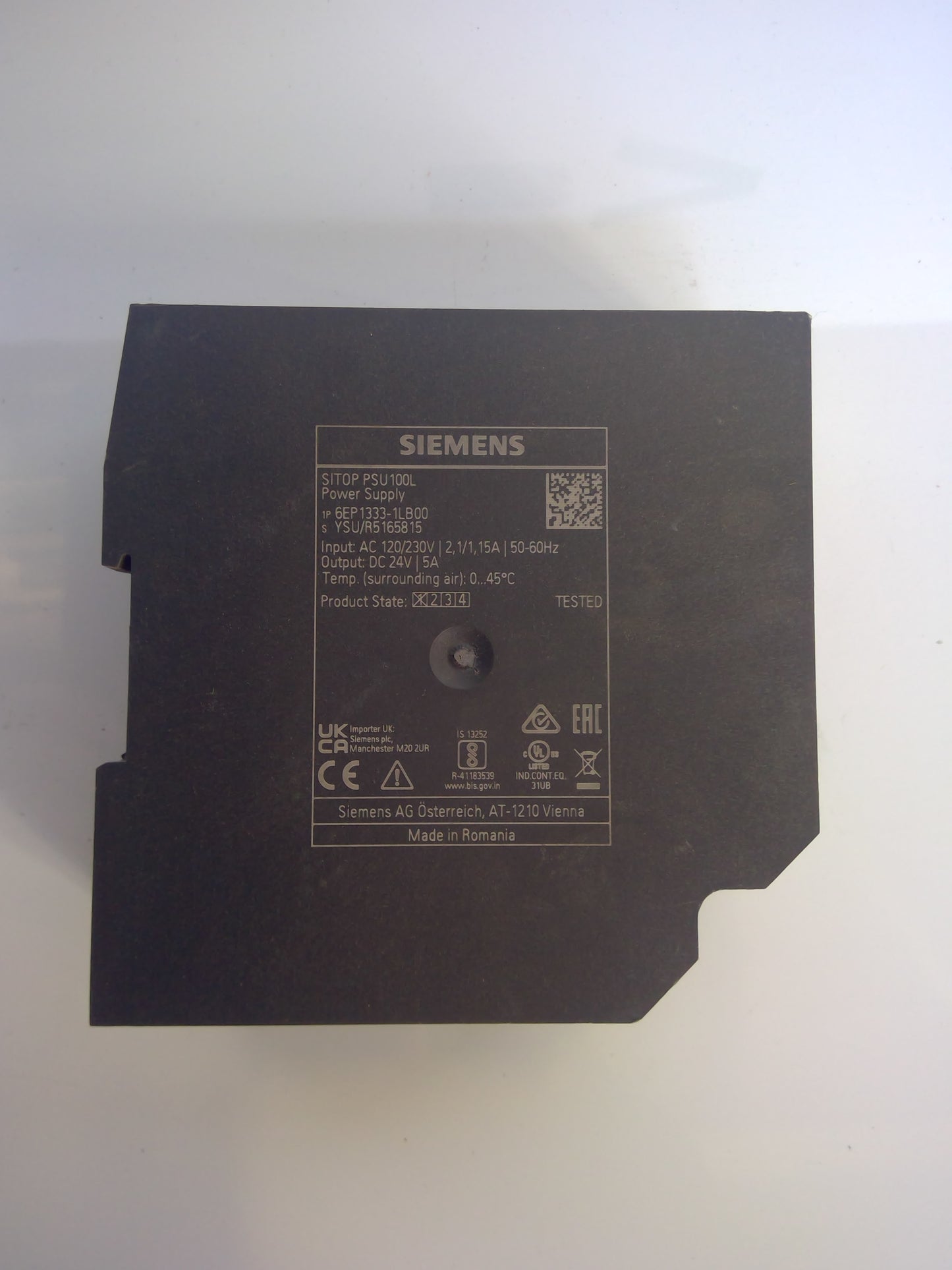 *NEW* Siemens SITOP PSU100L Switched Mode DIN Rail Power Supply - Robot Hub
