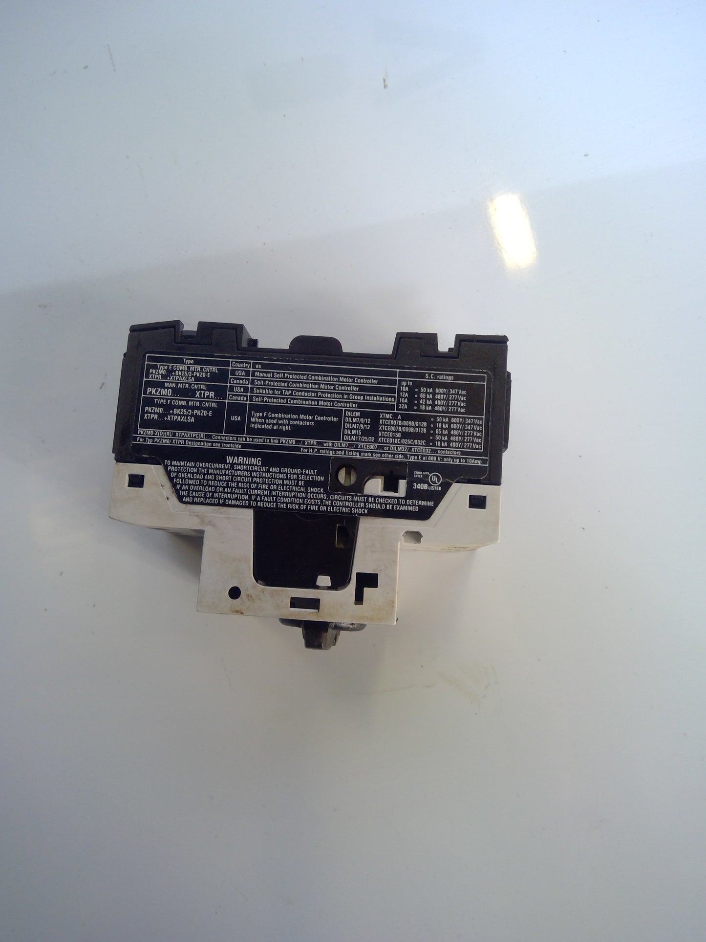 *NEW* Moeller PKZM0-2.5 Circuit Breaker - Robot Hub