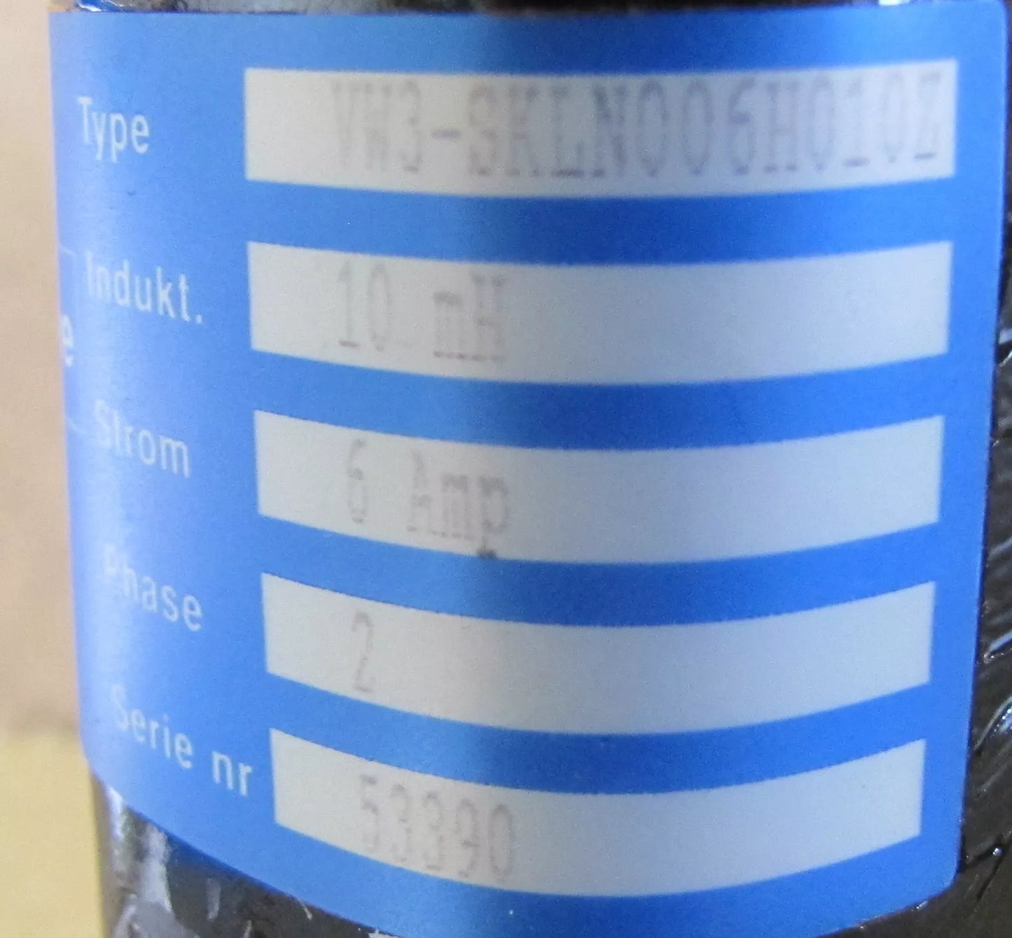 USED TELEMECANIQUE VW3-SKLN VW3SKLN VW3-SKLN006H010Z 6A 2PH 10 mh TRANSFORMER NIB - Robot Hub