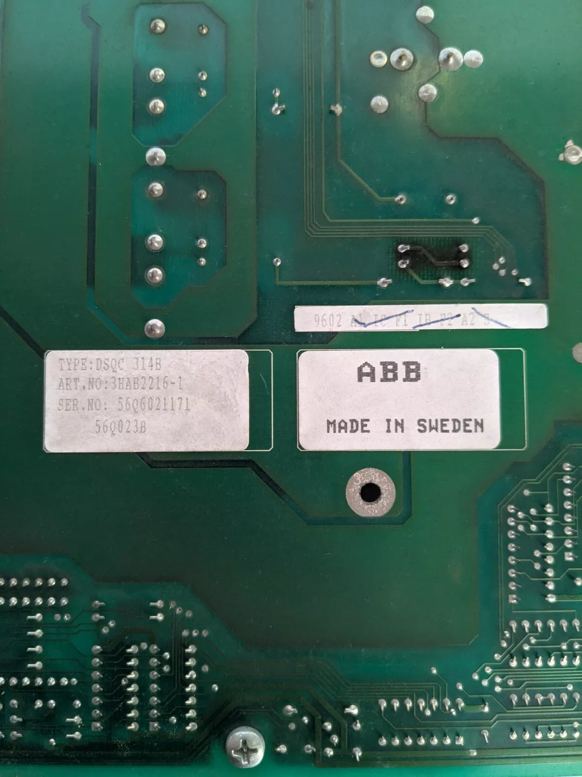 *USED* ABB DSQC-314B 3HAB2216-1 MODULE / Rectifier Board - Robot Hub