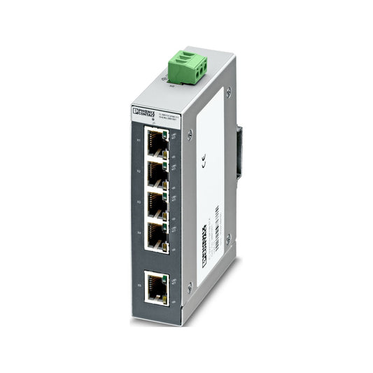 *NEW* 2891001 Phoenix Contact - Industrial Ethernet Switch - FL SWITCH SFNB 5TX - Robot Hub