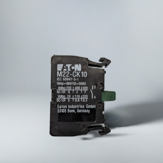 *NEW* Eaton M22 Series Contact Block for Use with N(S)1(-4) Series, NZM1(-4) Series, P - Robot Hub
