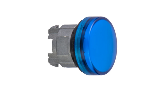 *NEW* Schneider Electric Blue Pilot Light Head, 22mm Cutout Harmony XB5 Series - Robot Hub