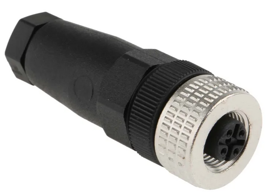 *NEW* Telemecanique Sensors Circular Connector, 5 Contacts, Cable Mount, M12 Connector - Robot Hub