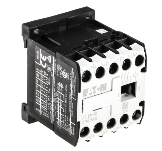 *USED* DIN Rail Panel Mount Contactor, 3PST-NO, 400V, 4kW - DILEM-10(230V50HZ,240V60HZ) - Robot Hub