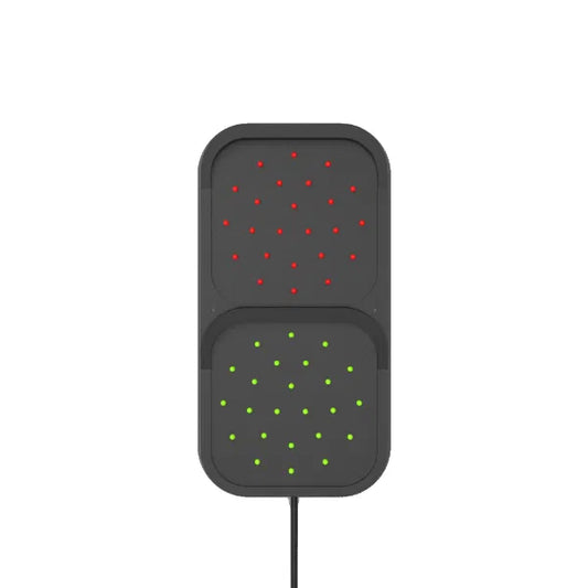 *NEW* Dok-Tek Twin Circular Traffic Lights 100mm Red / Green 24V CR24VDC - Robot Hub